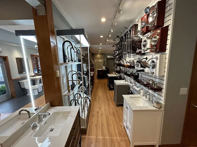 Expressions Plumbing Design Stroudsburg Showroom interior