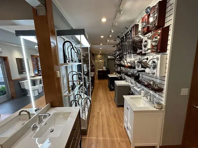 Expressions Plumbing Design Stroudsburg Showroom interior