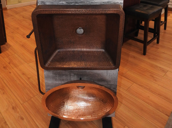 Premier copper sink basins