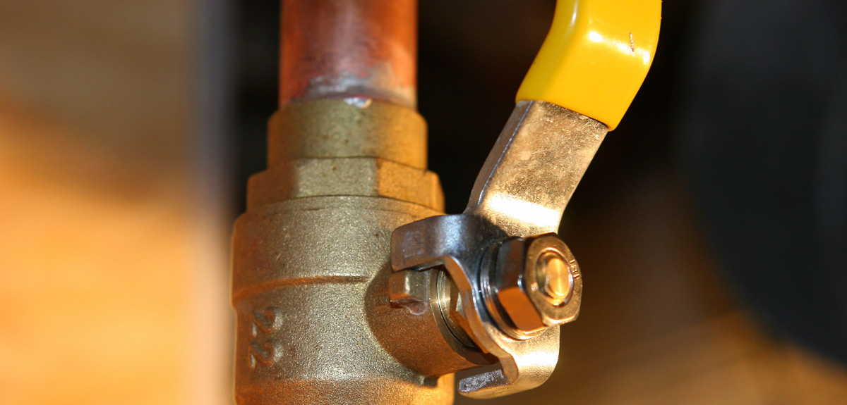 copper pipe valve